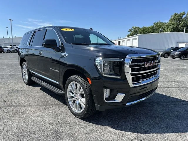Used 2021 Black GMC SLT image 11