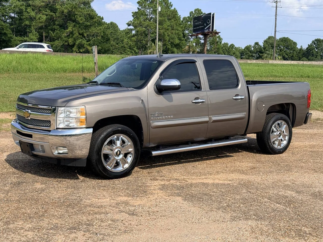 Used 2012 Pewter Chevrolet LT 4x2 4dr Crew Cab 5.8 ft. SB image 1