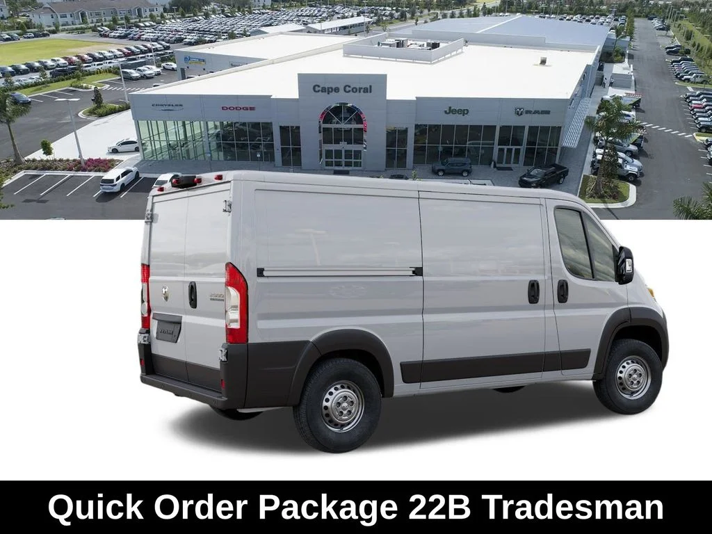 New 2026 Bright White Clear-Coat Exterior Paint RAM Tradesman image 4