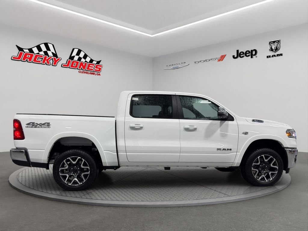 New 2026 Bright White Clear-Coat Exterior Paint RAM Laramie image 9