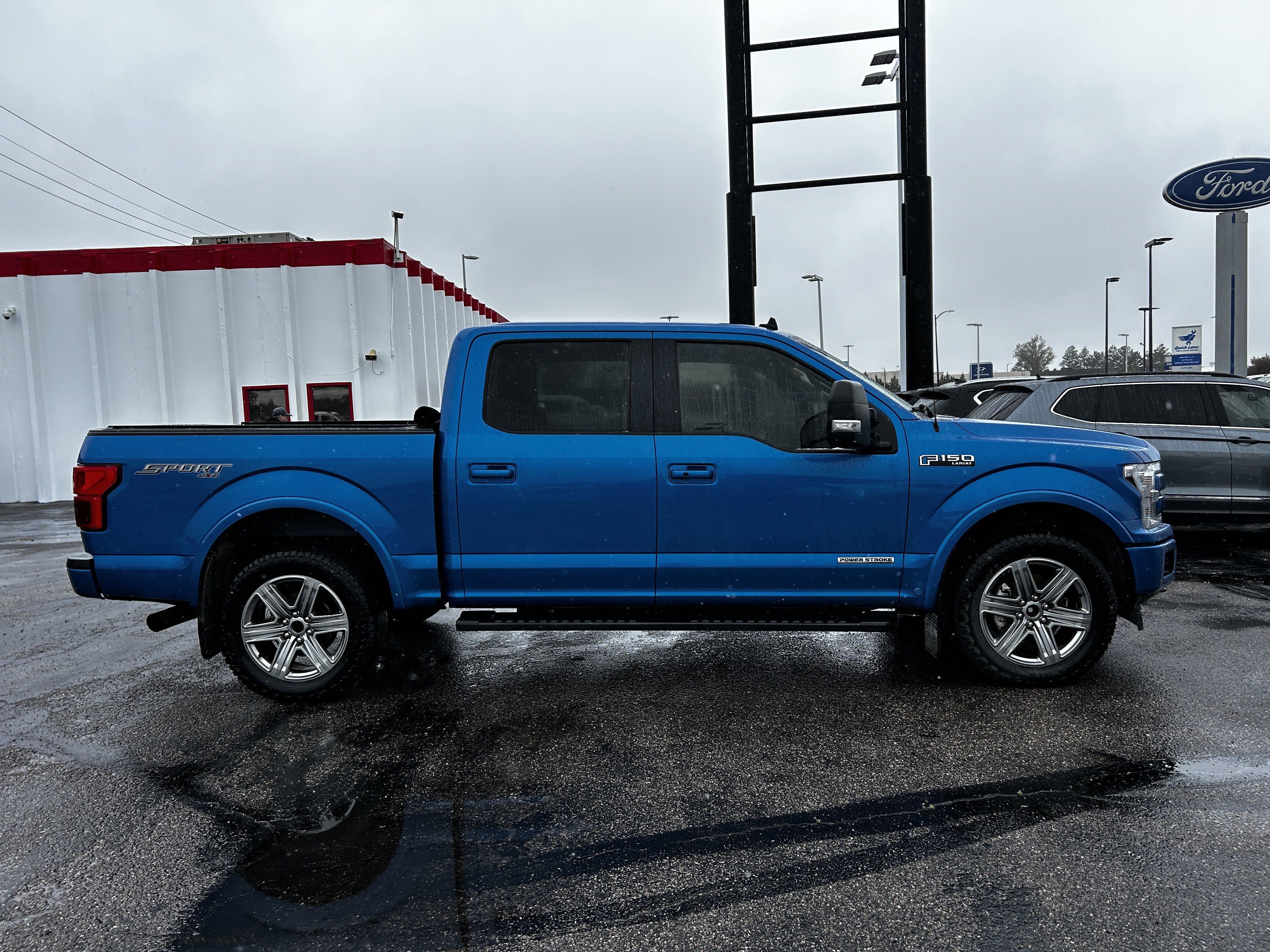 Certified Used 2019 Velocity Blue Metallic Ford LARIAT image 6