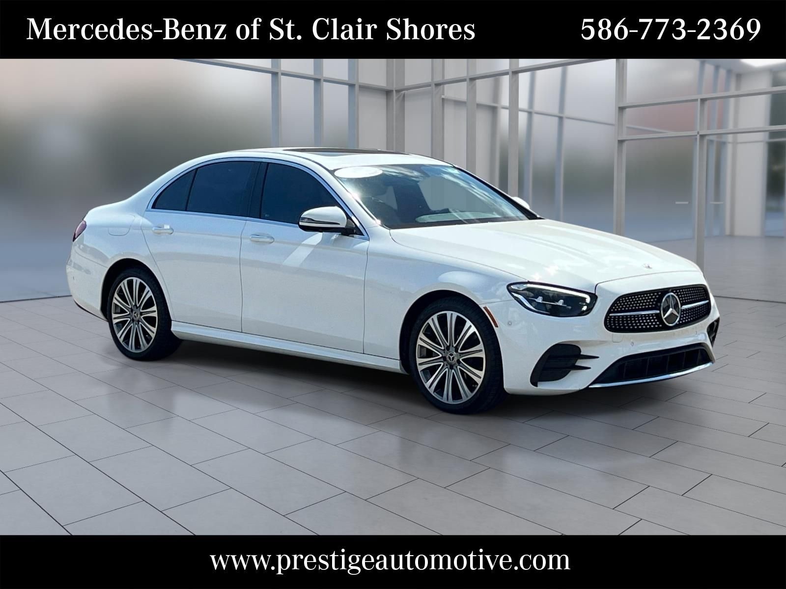 Certified Used 2023 White Mercedes-Benz E 350 image 8