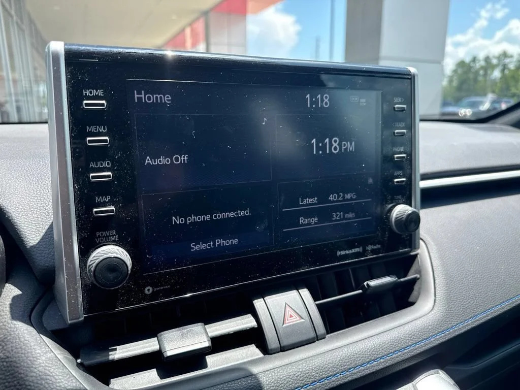 Used 2022 Magnetic Gray Metallic Toyota Hybrid SE image 2