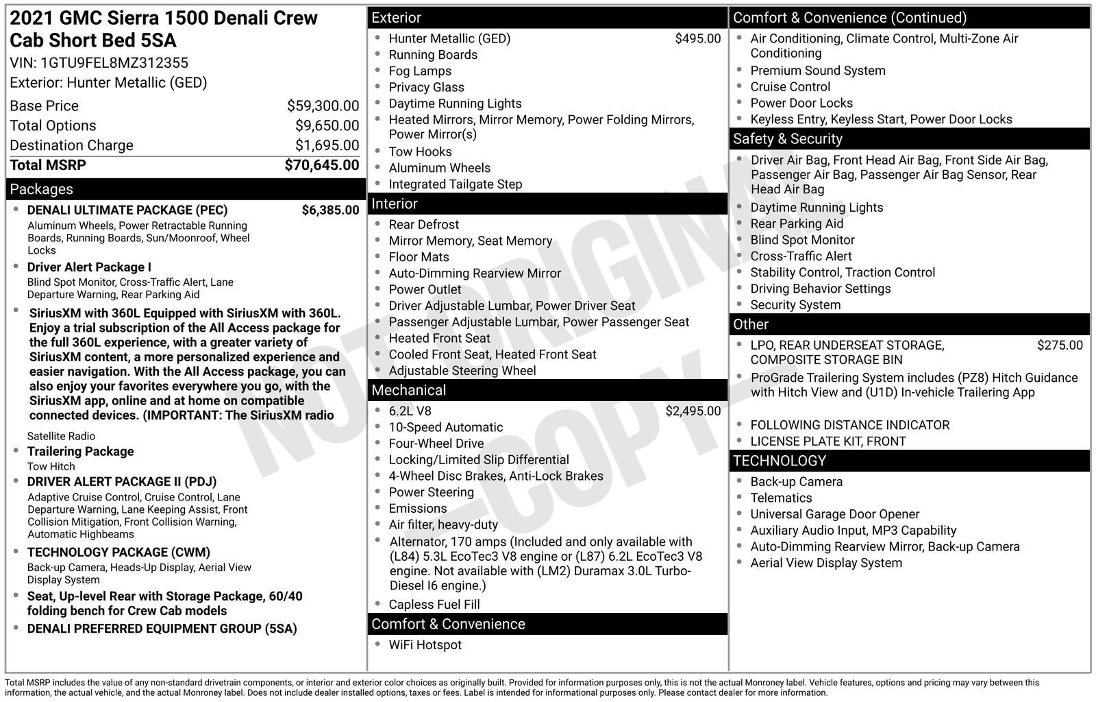 2021 GMC Sierra 1500 Denali Denali - Photo 29