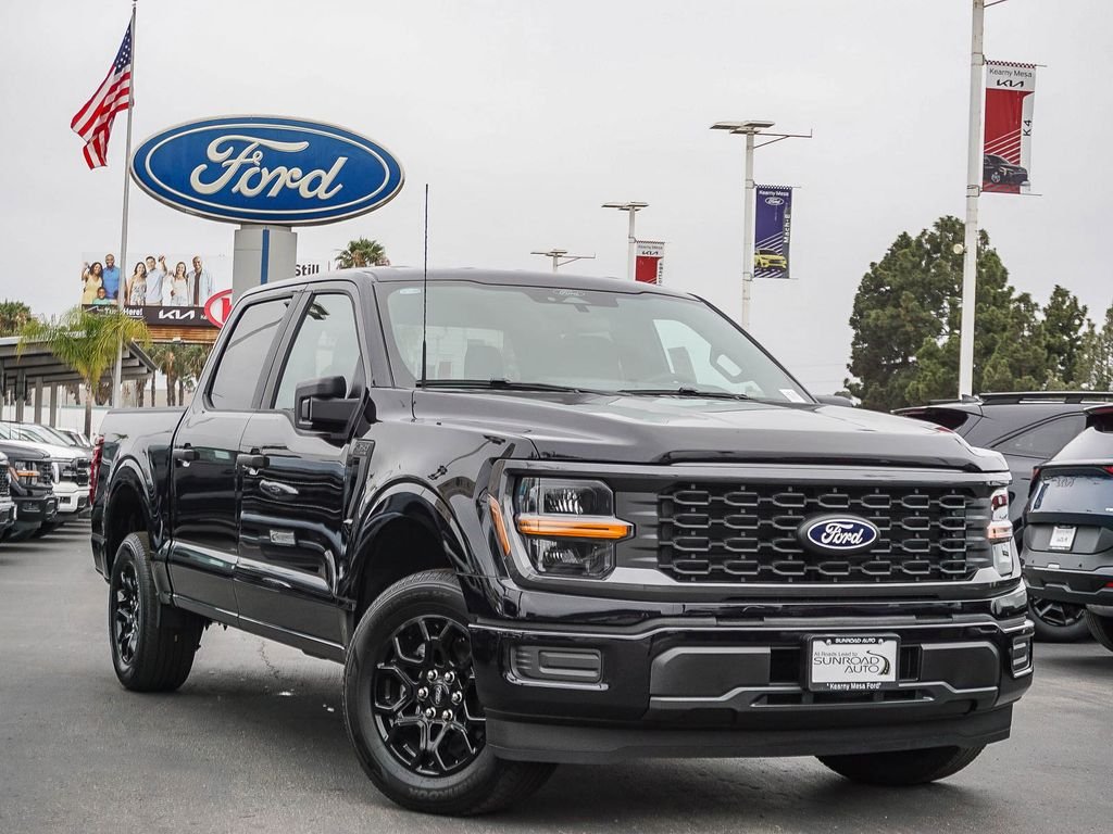 New 2026 Agate Black Metallic Ford STX image 1