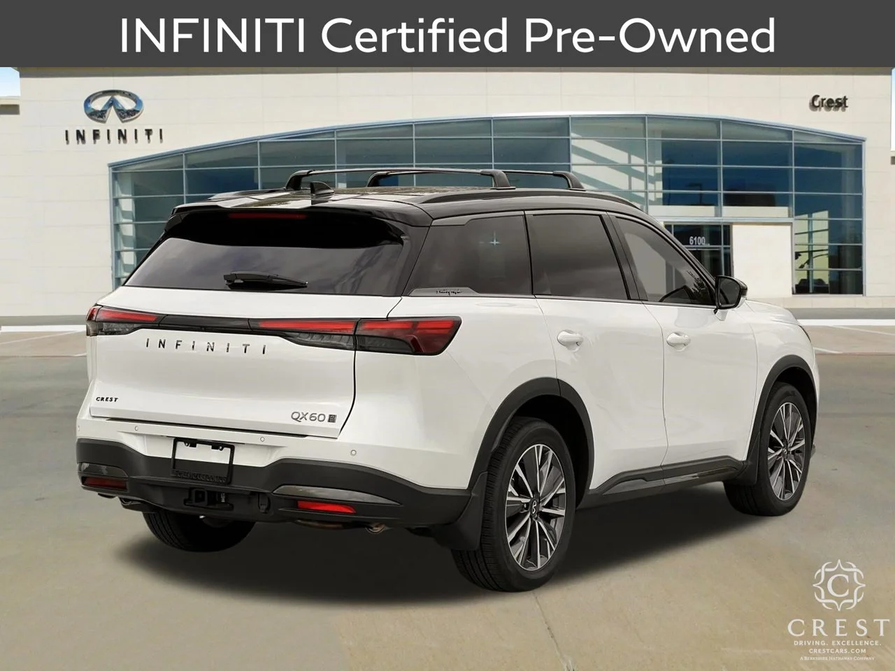 Certified Used 2027 Radiant White Black Obsidian INFINITI AUTOGRAPH image 3