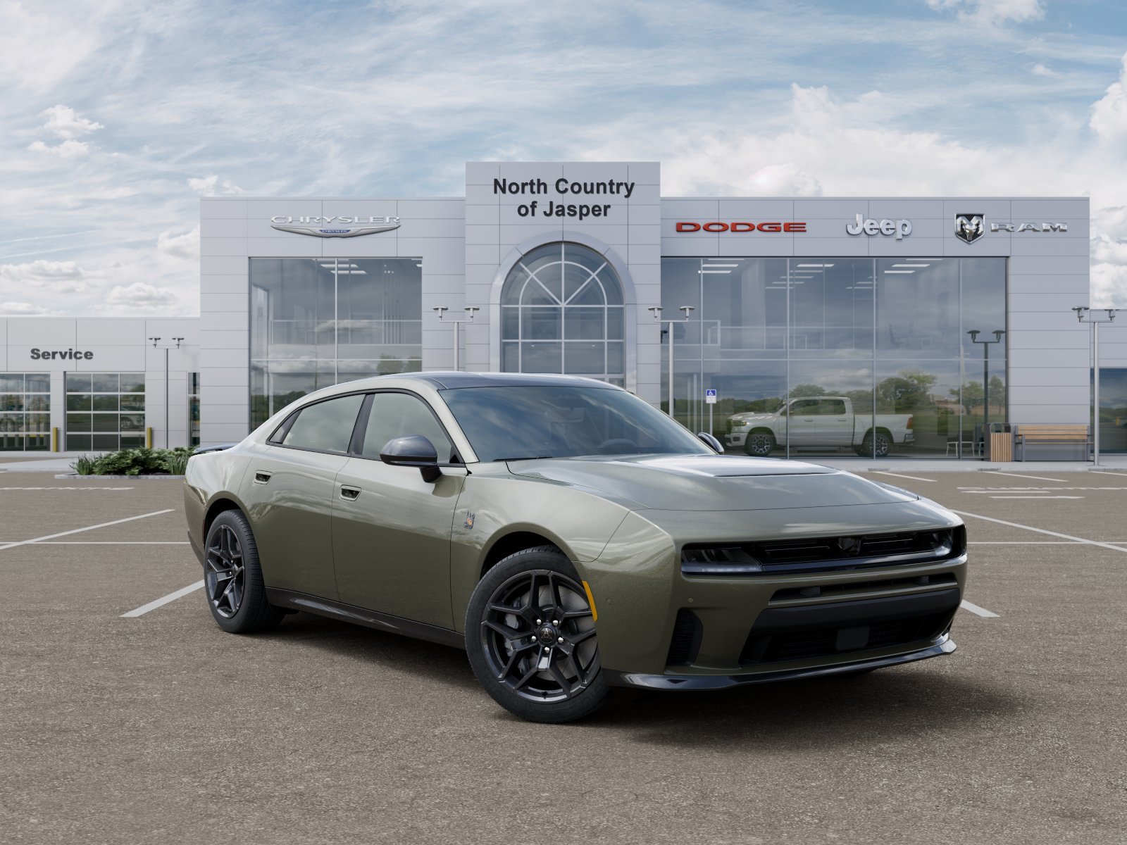 New 2026 Green Machine Exterior Paint Dodge R/T Scat Pack image 31