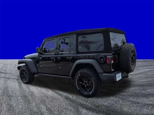 Certified Used 2022 Black Clearcoat Jeep Unlimited Willys image 6