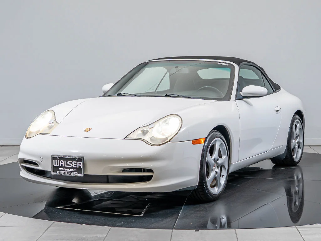 Used 2003 Carrara White Porsche Carrera image 1