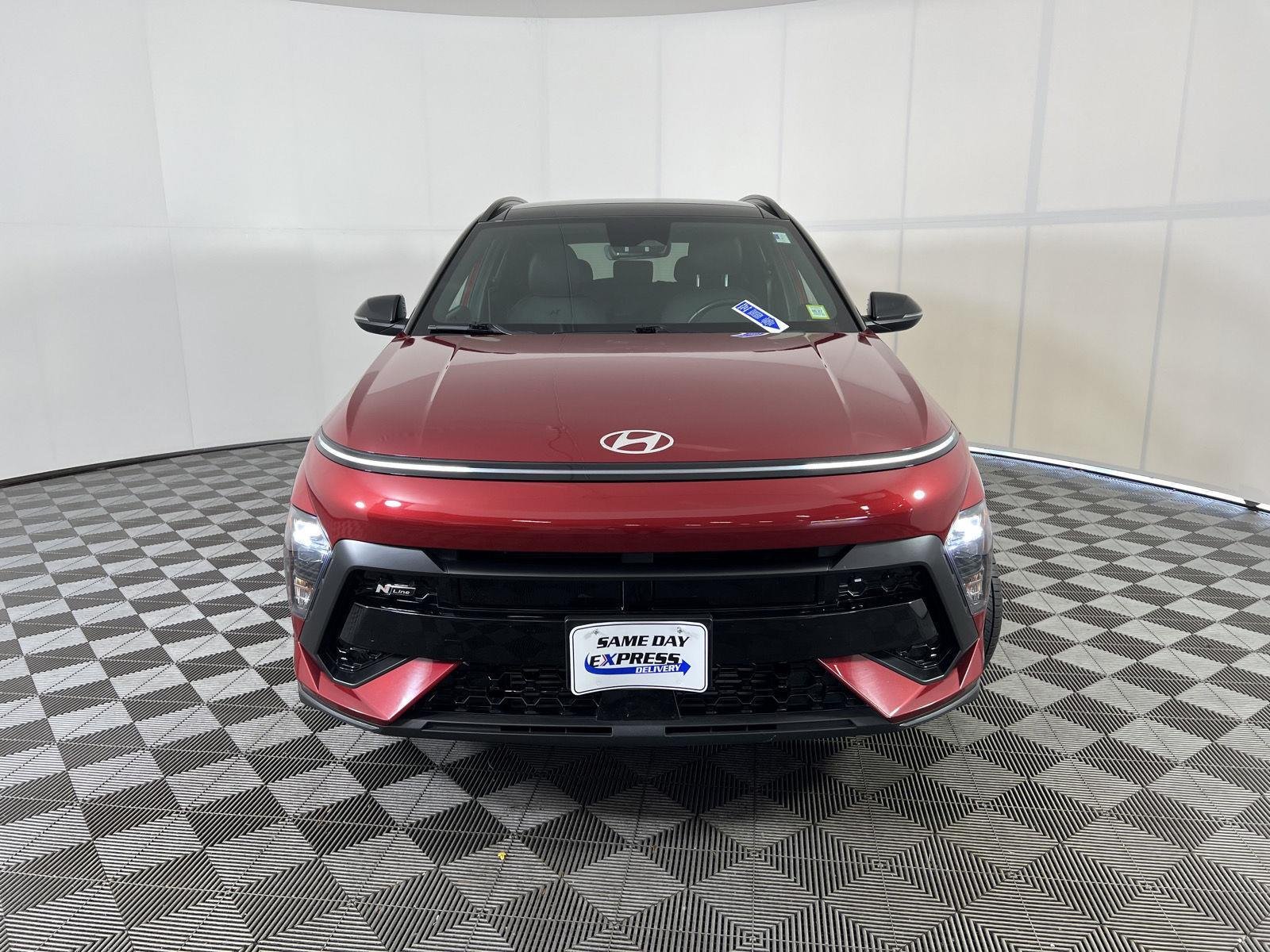 Used 2024 Ultimate Red Metallic w/Black Roof Hyundai N Line image 2
