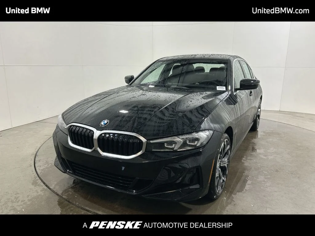 Used 2026 Black Sapphire Metallic BMW 330i image 1