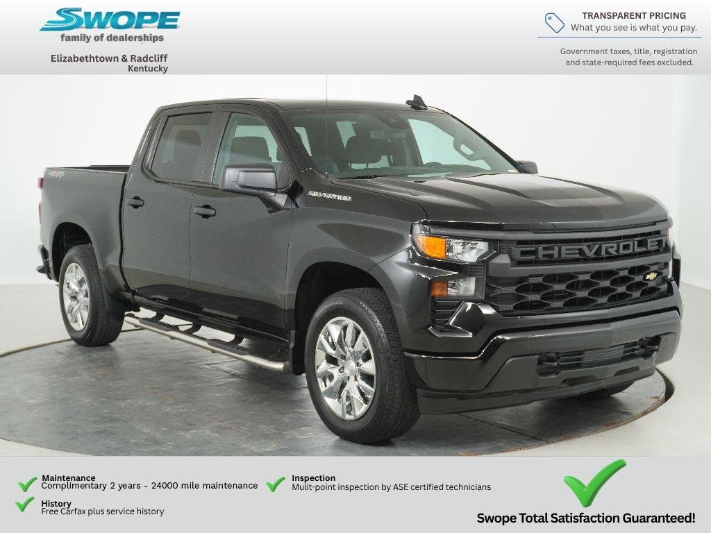 Used 2024 Black Chevrolet Custom image 1