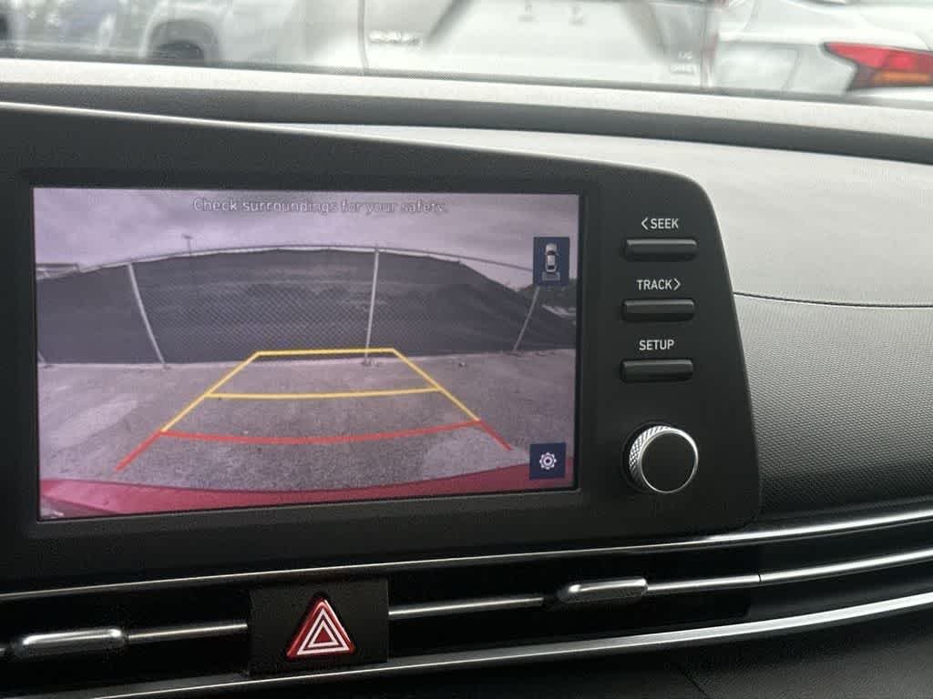 Used 2023 Scarlet Red Pearl Hyundai SEL image 18