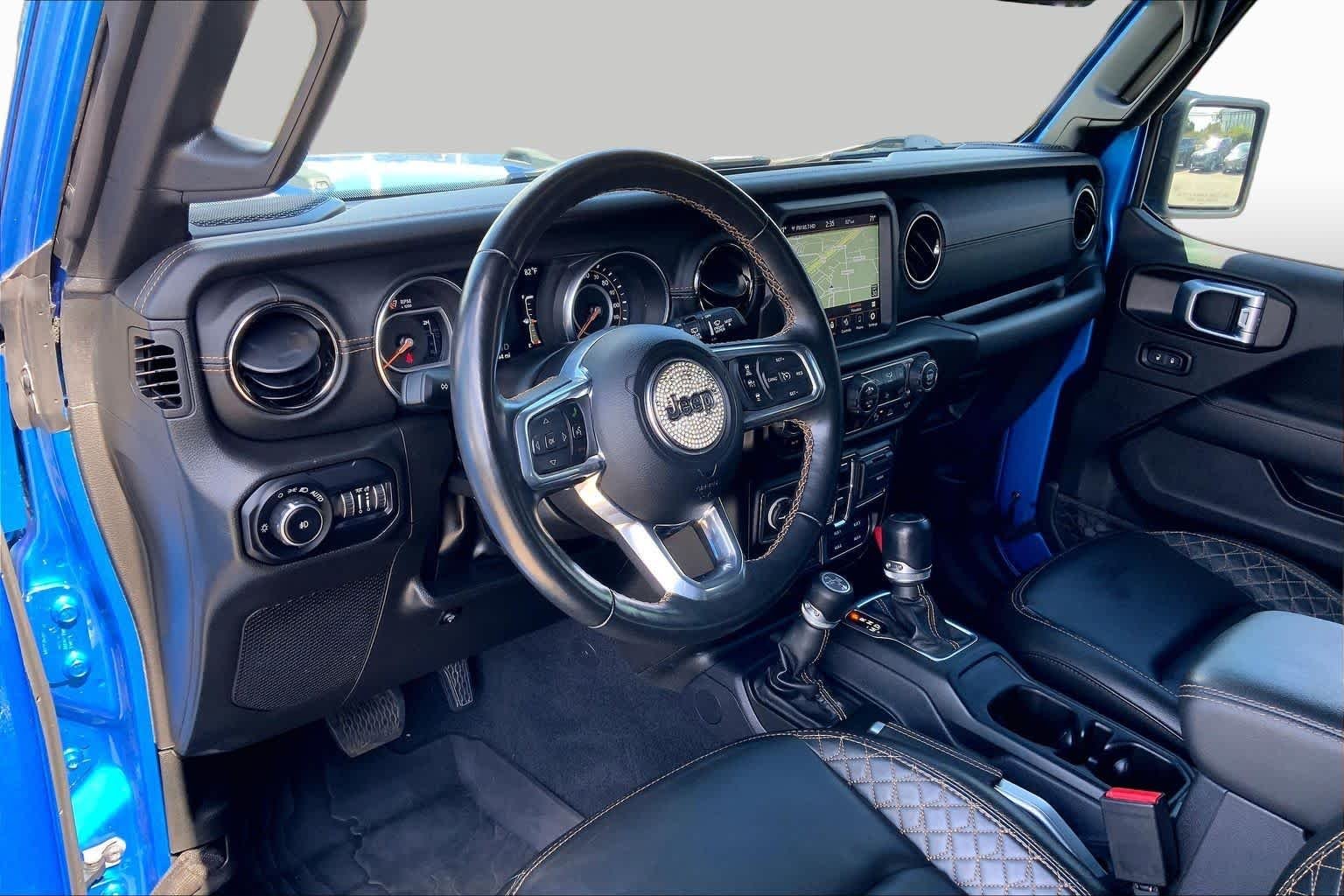 Used 2022 Hydro Blue Pearlcoat Jeep Unlimited High Altitude image 35