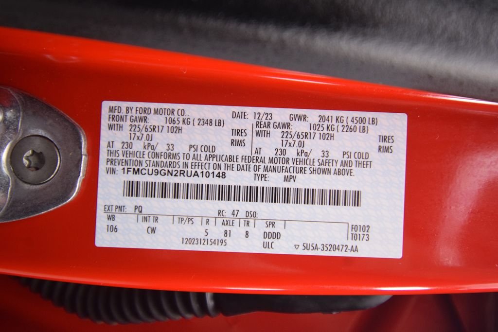 Used 2024 Race Red Ford Active image 28