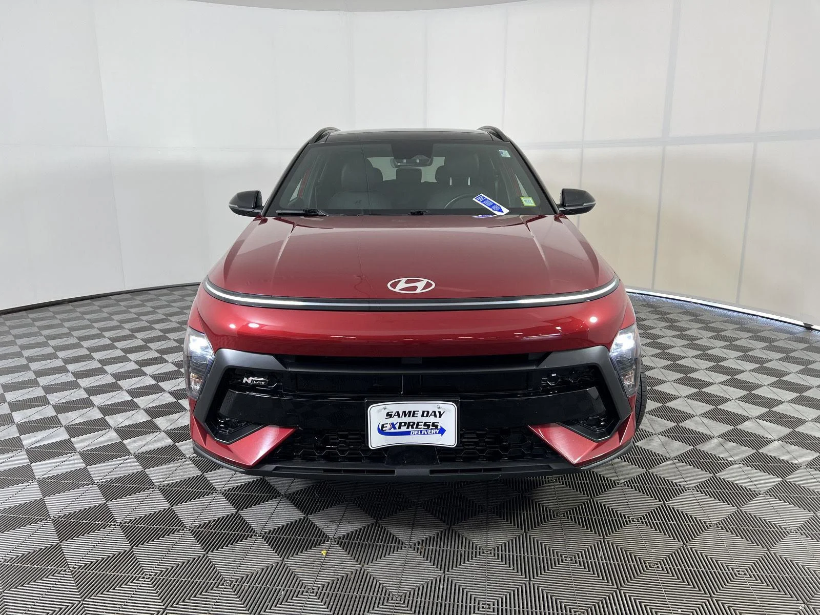 Used 2024 Ultimate Red Metallic w/Black Roof Hyundai N Line image 2