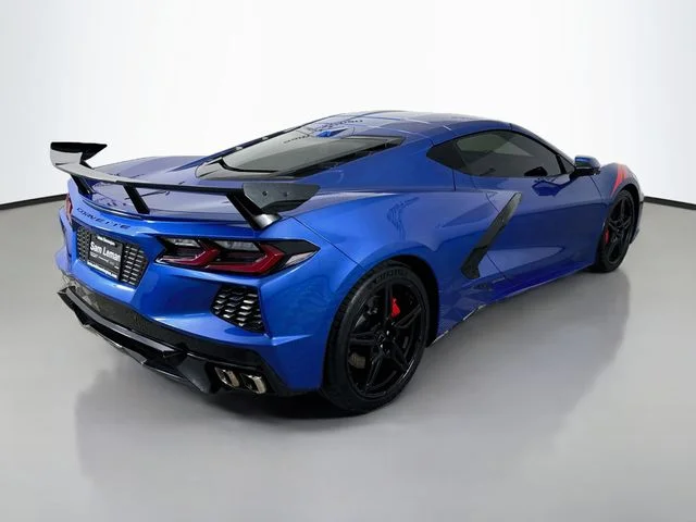 Used 2021 Blue Chevrolet Stingray image 7