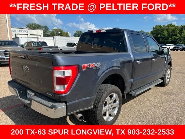 Used 2021 Blue Ford Lariat image 9