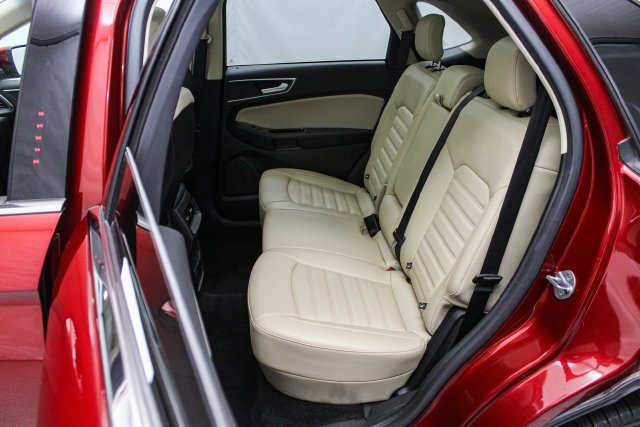 Certified Used 2018 Ruby Red Metallic Ford SEL image 12