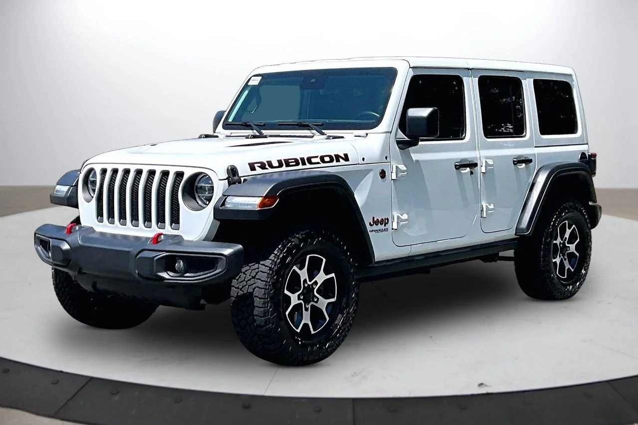 Used 2021 White Jeep Rubicon image 4