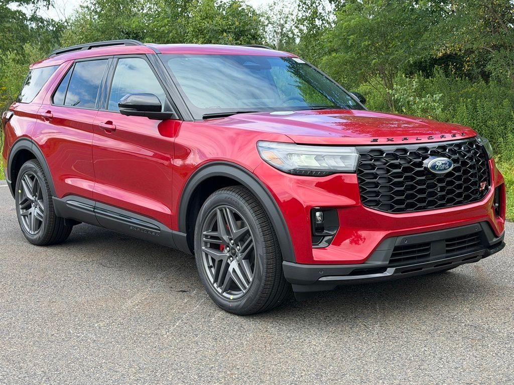 New 2026 Rapid Red Metallic Tinted Clearcoat Ford ST image 1