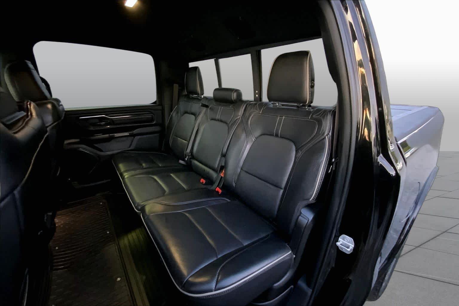 Used 2022 Diamond Black Crystal Pearlcoat Ram Limited image 17