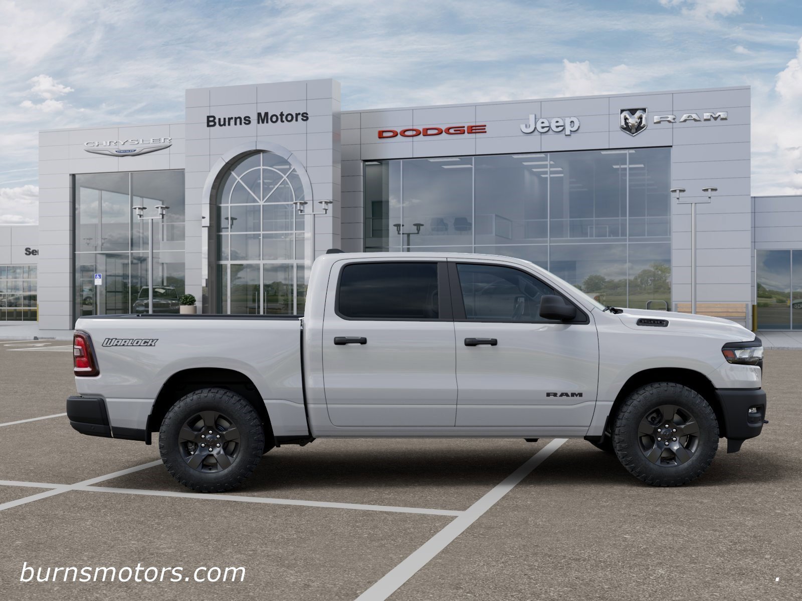 New 2026 Bright White Clear-Coat Exterior Paint RAM Warlock image 21