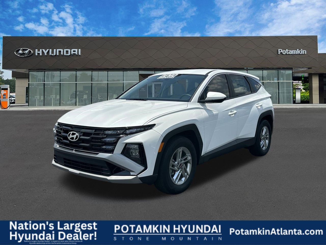 New 2025 Serenity White Pearl Hyundai SE image 1