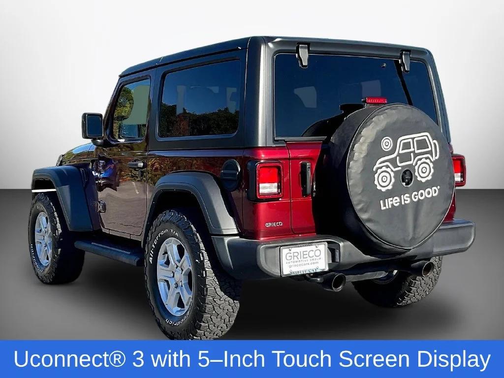 Used 2022 Snazzberry Pearlcoat Jeep Sport S image 5