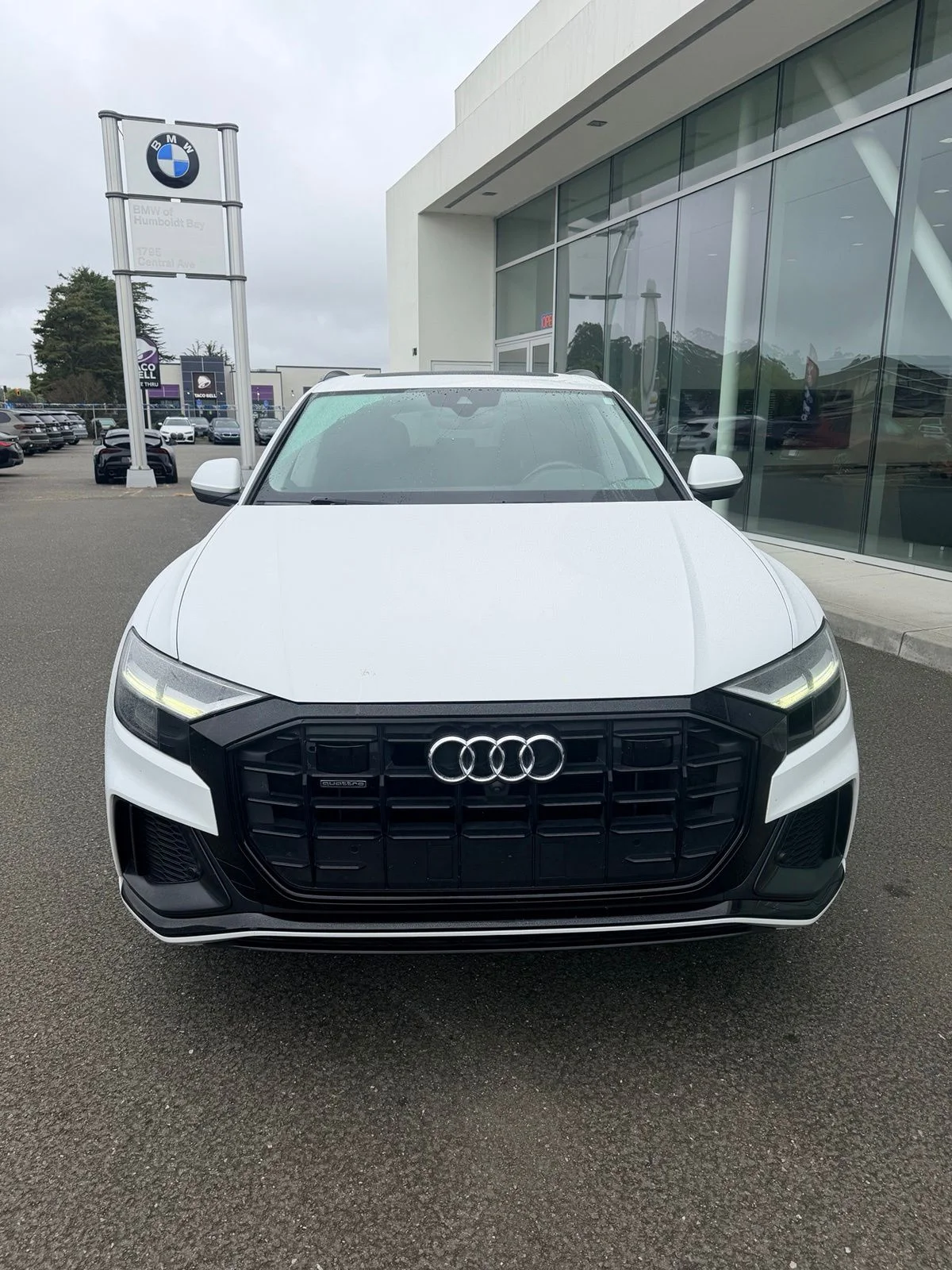 Used 2019 White Audi 3.0T Premium Plus image 2