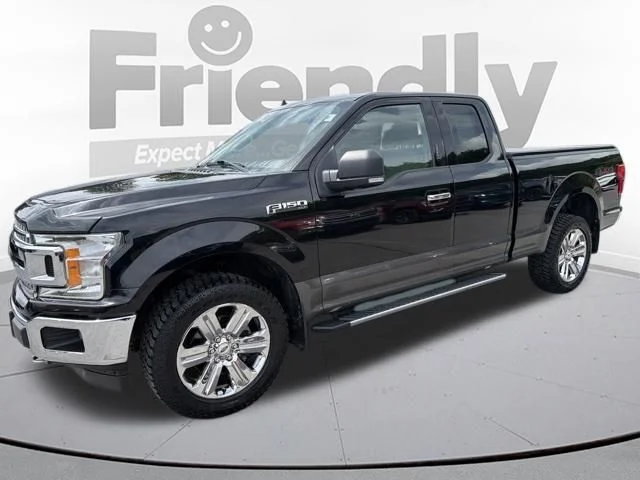 Used 2019 Agate Black Metallic Ford XLT image 2