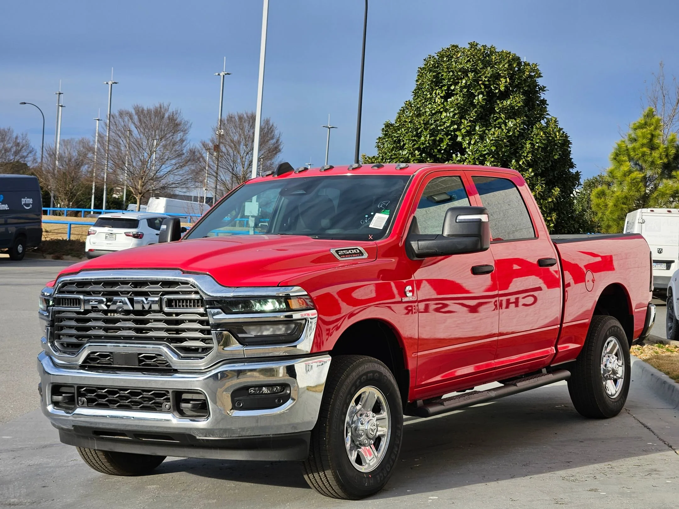New 2026 Flame Red Clearcoat Ram Tradesman image 3