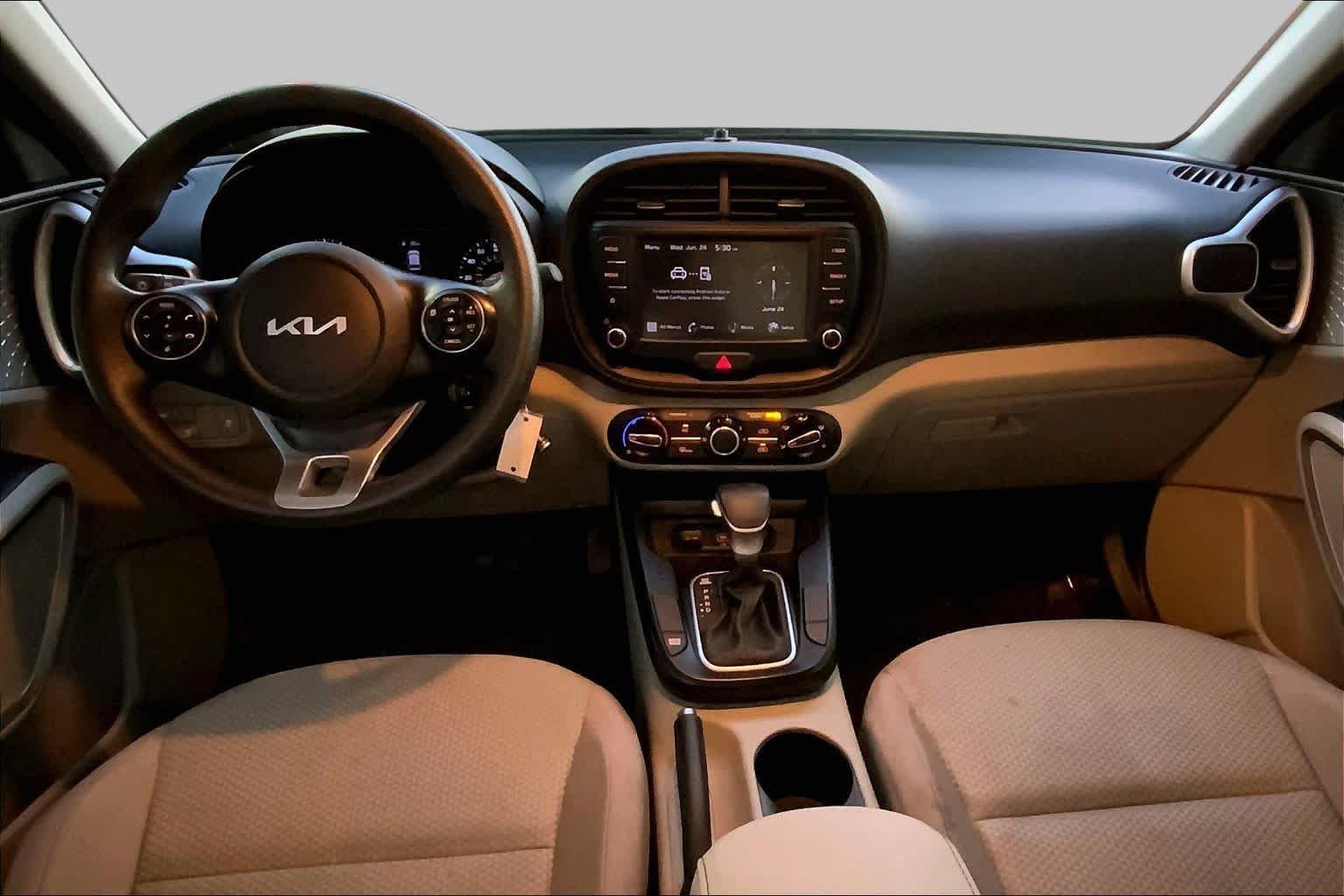 Used 2022 Cherry Black Kia LX image 14