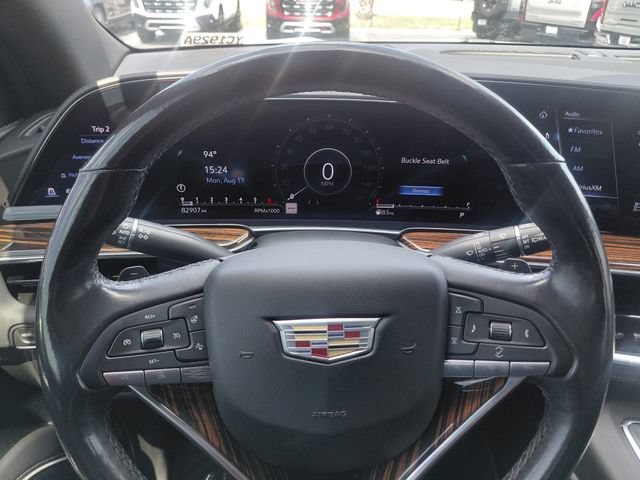 Used 2022 CRYSTAL WHITE TRICOAT Cadillac Luxury image 30
