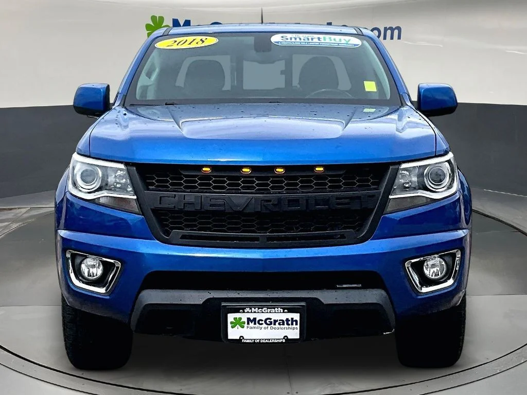 Used 2018 Blue Chevrolet Z71 image 2
