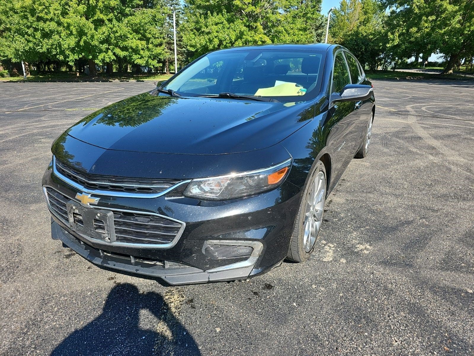 Used 2017 Mosaic Black Metallic Chevrolet Premier image 2