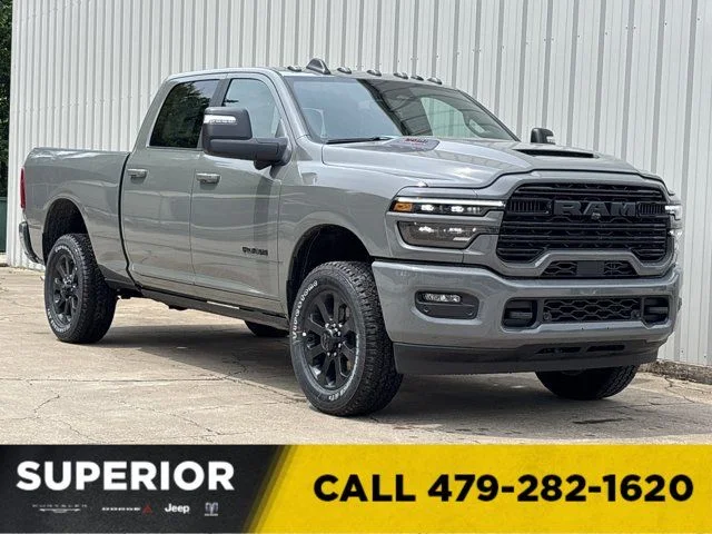 New 2026 Ceramic Gray Clear-Coat Exterior Paint RAM Laramie image 1
