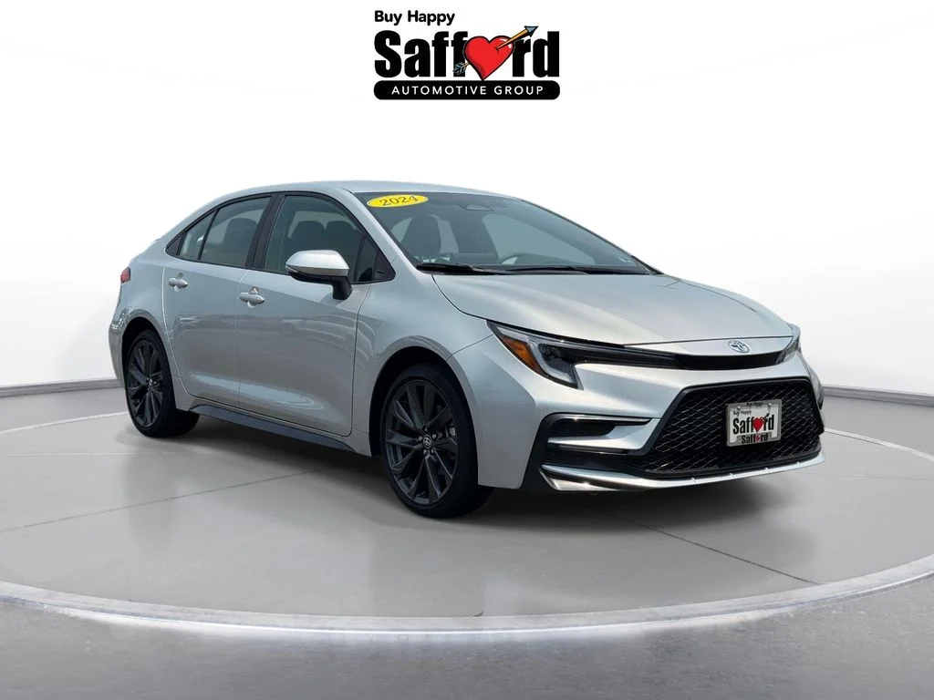Used 2024 Silver Toyota SE image 10
