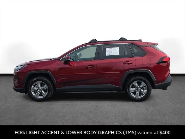Certified Used 2025 RED MC. Toyota XLE image 10