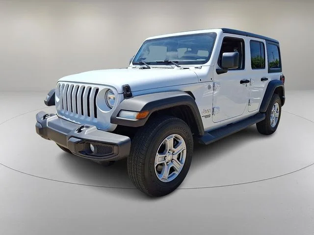 Used 2018 White Jeep Unlimited Sport S image 5