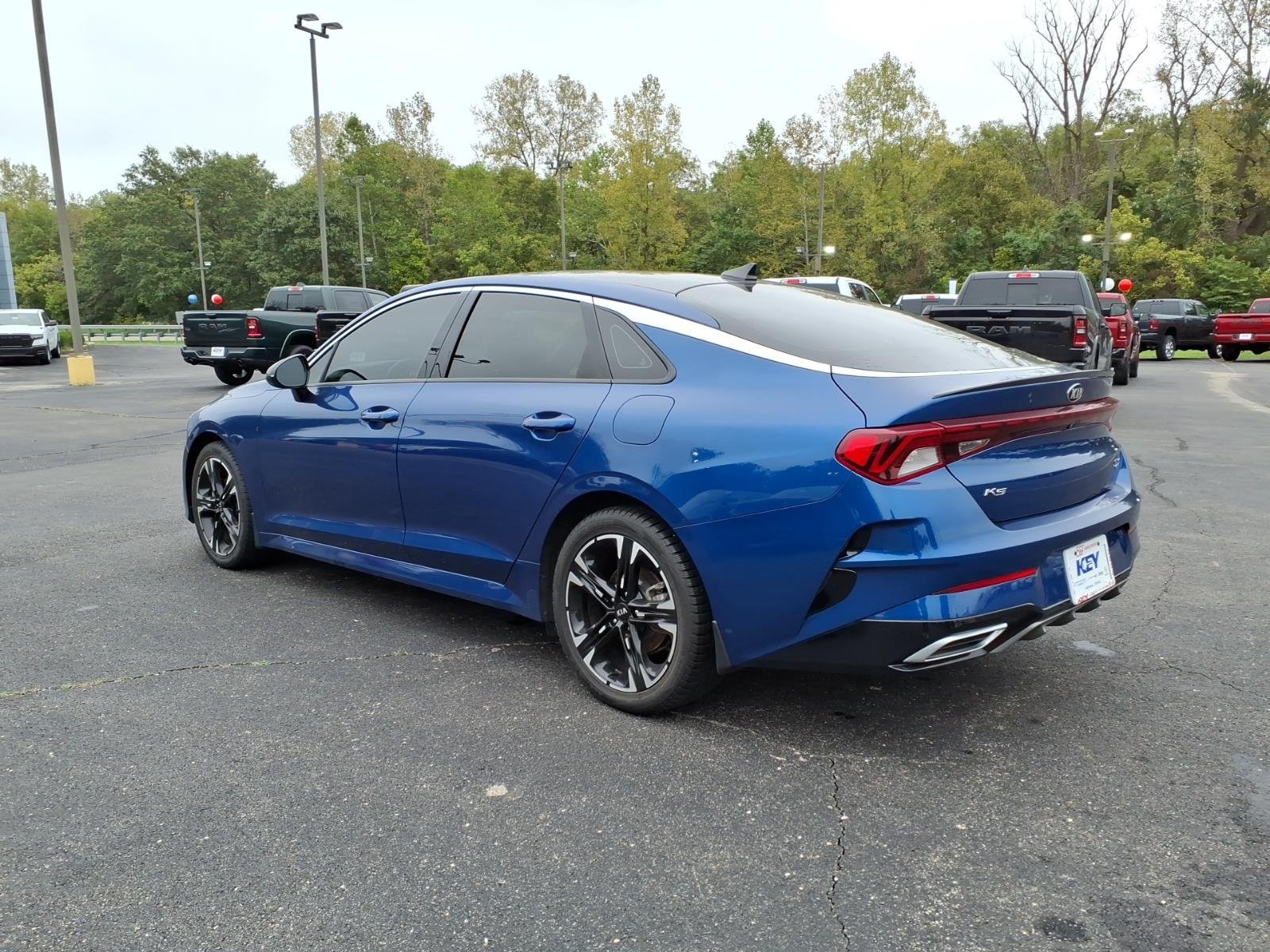 Used 2021 Sapphire Blue Kia GT-Line image 5