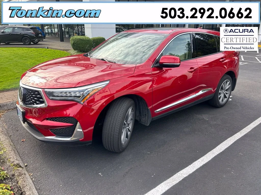 Certified Used 2019 Performance Red Pearl Acura SH-AWD with Technology Package image 17