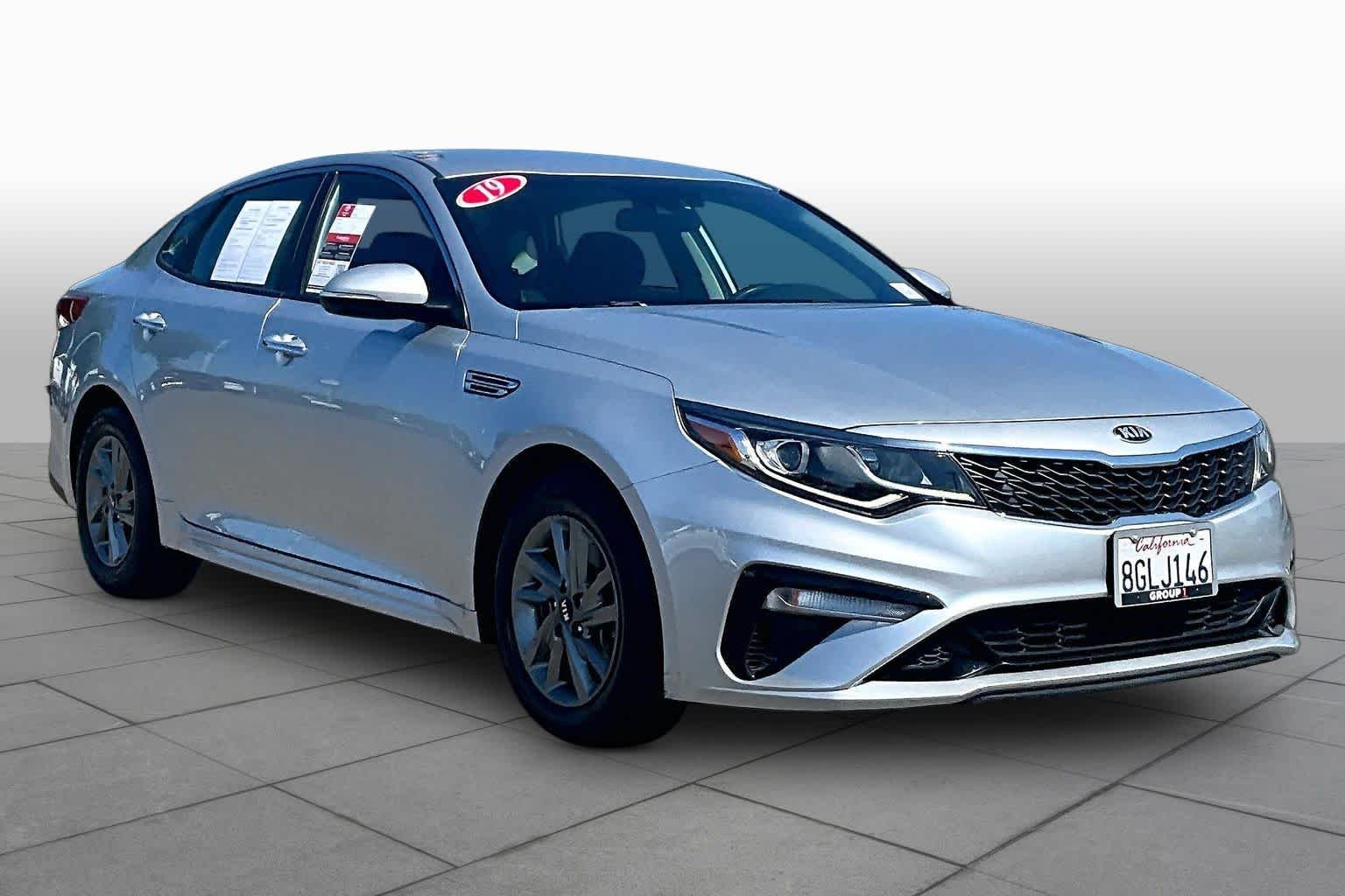 Used 2019 Kia Optima LX with VIN 5XXGT4L34KG329711 for sale in Folsom, CA