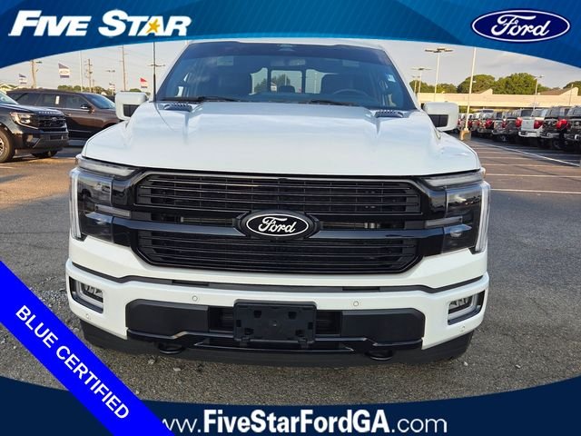 Used 2024 White Metallic Ford Platinum image 2