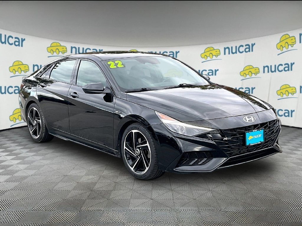 Used 2022 Phantom Black Hyundai N Line image 1
