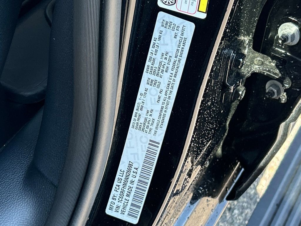Used 2022 Black Ram Limited image 10