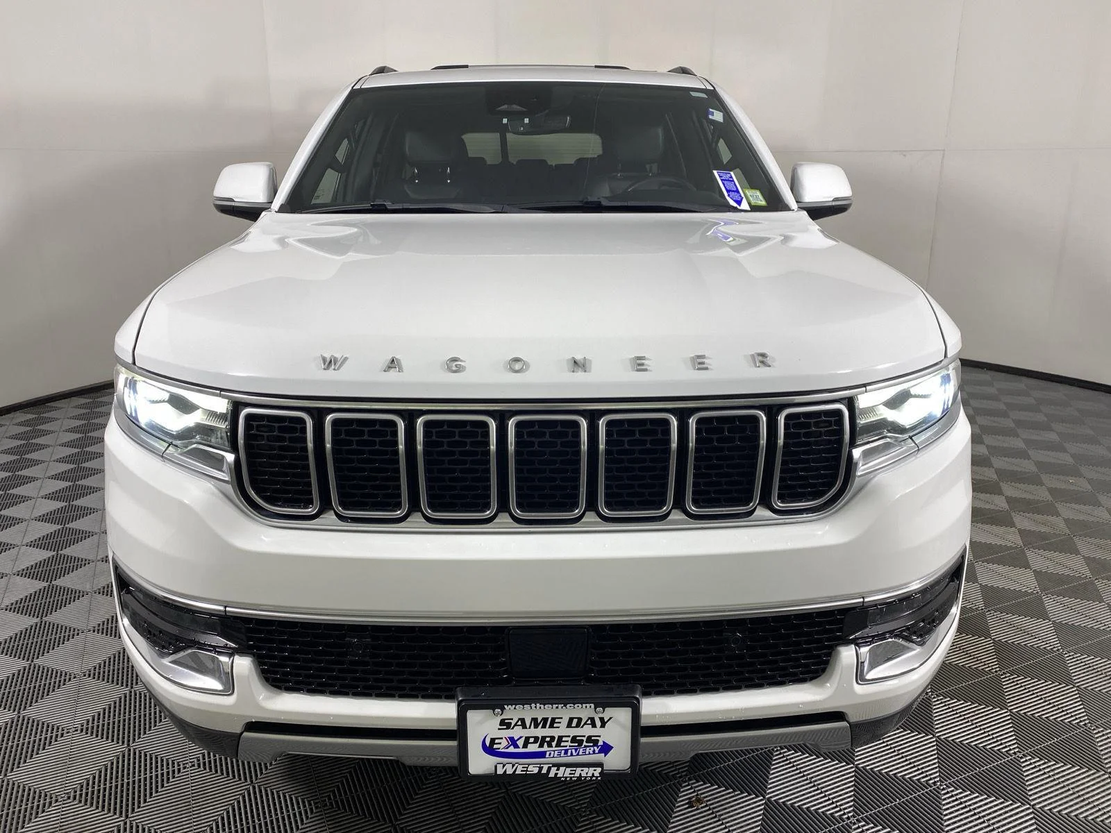 Used 2022 Bright White Clearcoat Jeep Series II image 6