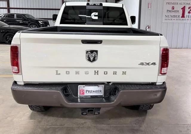 Used 2018 White Ram Laramie Longhorn image 3