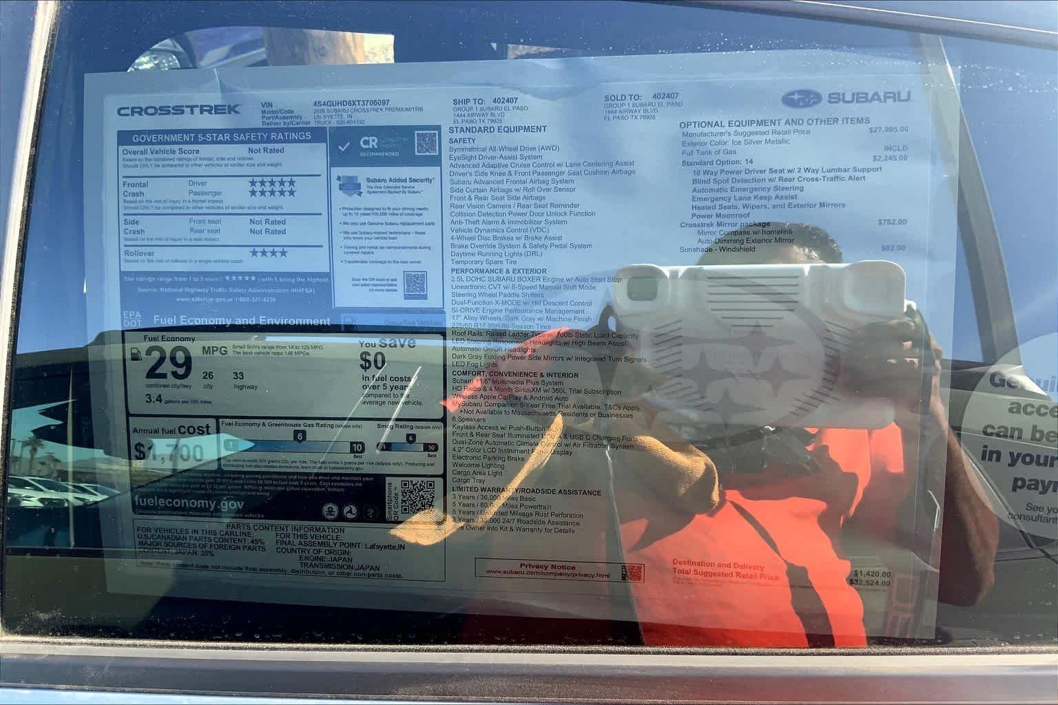 2026 Subaru Crosstrek Premium - Photo 19