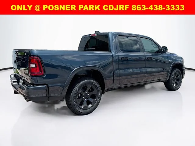 New 2026 Forged Blue Metallic Exterior Paint RAM BIG HORN image 5